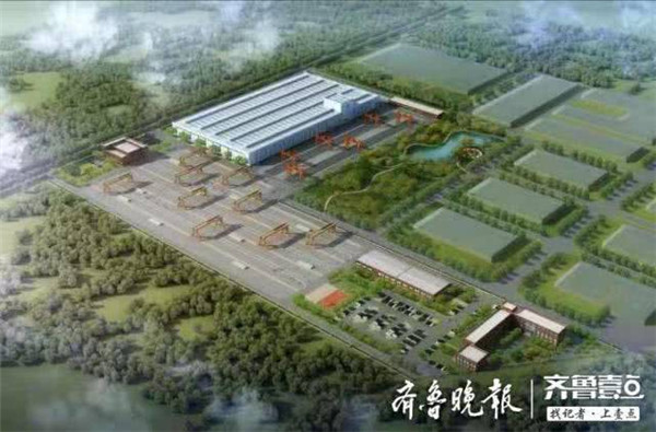 青岛绿色建筑产业园平度开建，年产装配式部件20万m^2