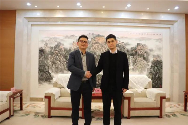 惠达卫浴执行总裁殷慷一行到访欧亚达家居总部